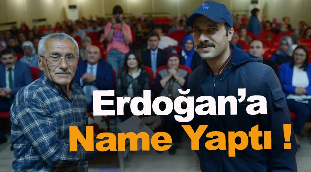 İlk Namesi Erdoğan'a