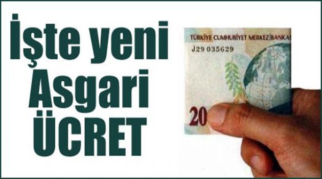 İşte Yeni Asgari Ücret Miktarı!