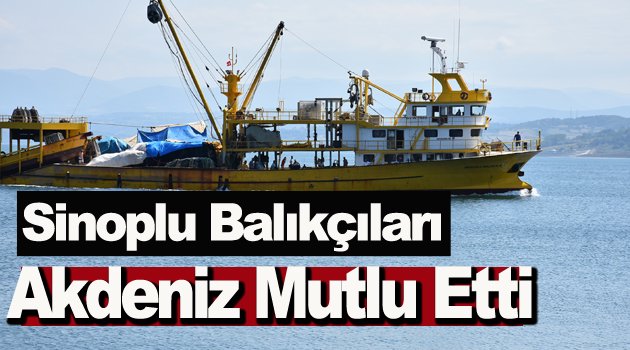 Karadenizli balıkçılar orkinos avından mutlu döndü