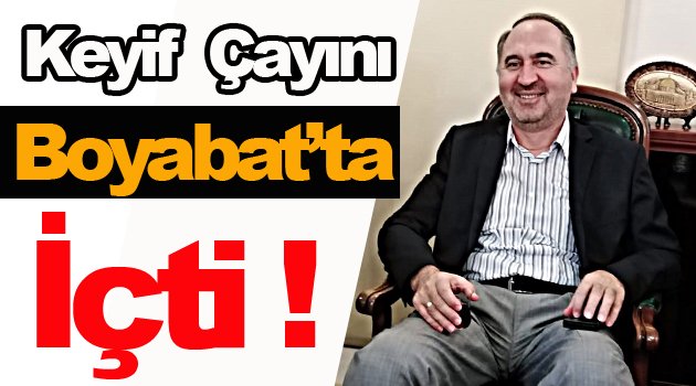 Keyfi yerinde !