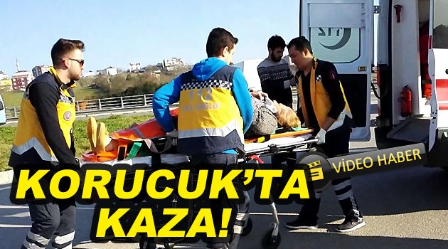 Korucuk'ta Trafik Kazası!