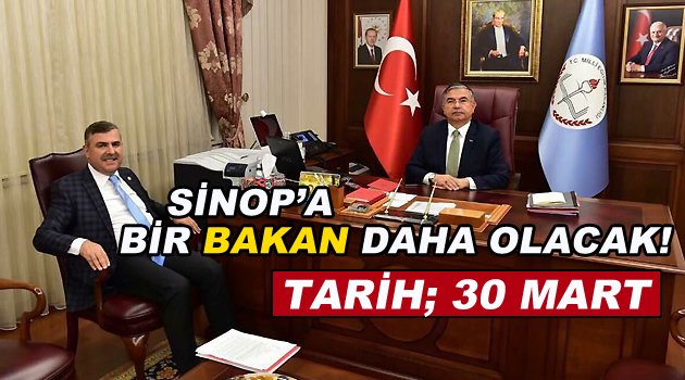 Milli Eğitim Bakanı İsmet Yılmaz Sinop'a Geliyor