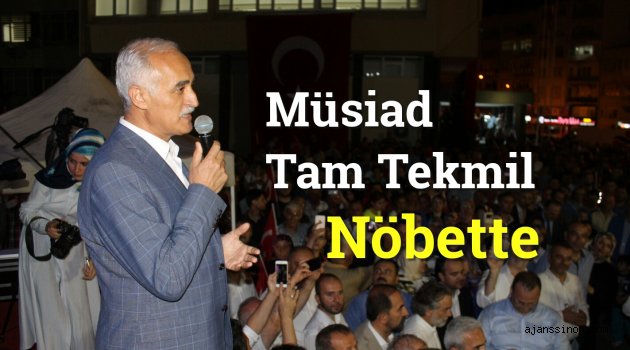 Müsiad Sinop'ta Tam Tekmil Nöbette