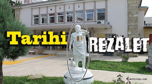 Müze'de Tarihi Rezalet !!!