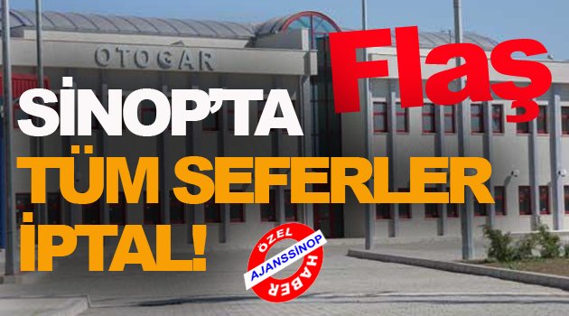 Otobüs Seferleri İptal!