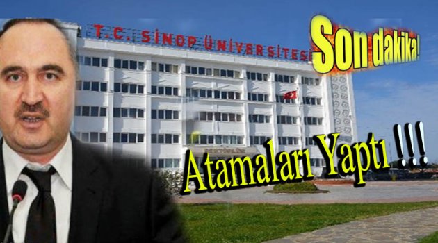 Rektör Dalgın İlk Atamalarını Gerçekleştirdi !!!