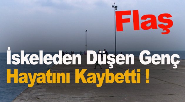 Sinop İskelesinden Düşen Genç Kurtarılamadı !