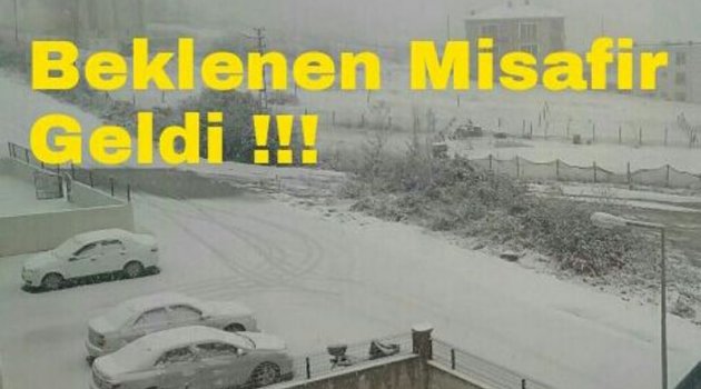 Sinop'ta Kar Yağışı Etkisini Gösterdi