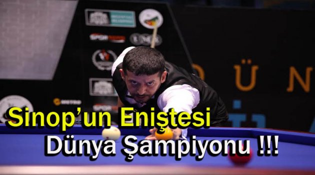 Sinop'un Eniştesi Dünya Şampiyonu !!!