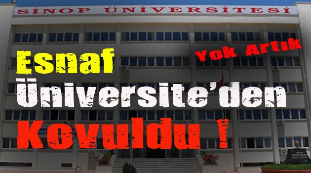 Sinop Üniversitesinde İlginç Olaylar !!!