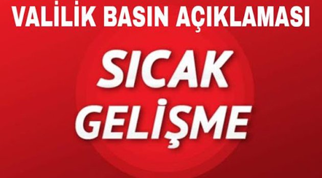 Sinop Valiliğinden haberimiz ile ilgili basın açıklaması!