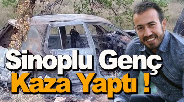 Sinoplu Genç Kaza Yaptı, 5 Yaralı !