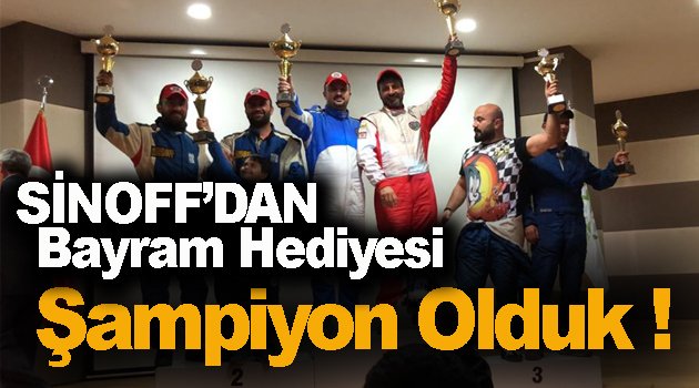 Sinoplu Pilotlar Türkiye Şampiyonluğunu Garantiledi !