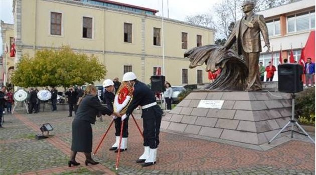 Sinop'ta 10 Kasım Atatürk'ü Anma Töreni