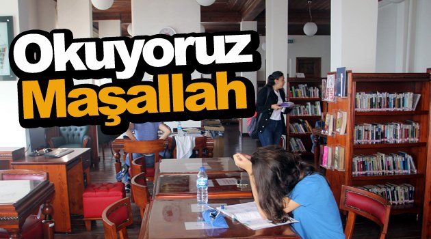 Sinop'ta 83 bin 276 kişi kütüphanelerden yararlandı