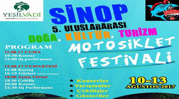 Sinop'ta Festival Zamanı!