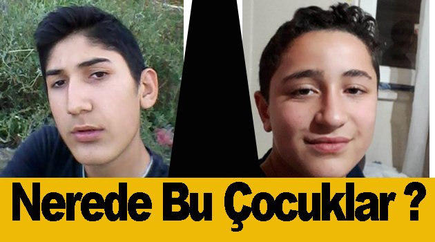 Sinop'ta iki çocuktan haber alınamıyor
