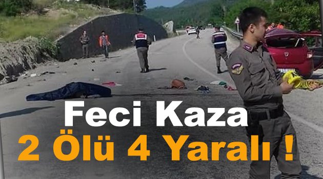 Sinop'ta otomobil devrildi: 2 ölü, 4 yaralı