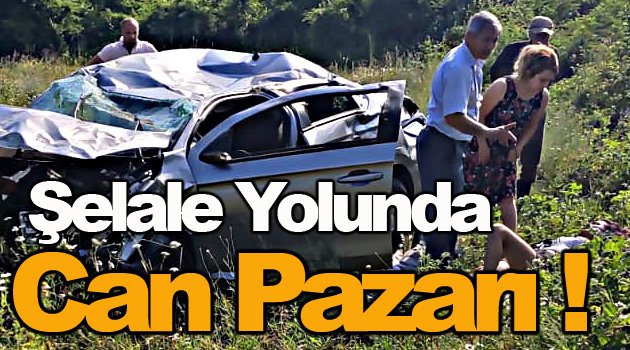 Sinop'ta Trafik Kazası 4 yaralı !