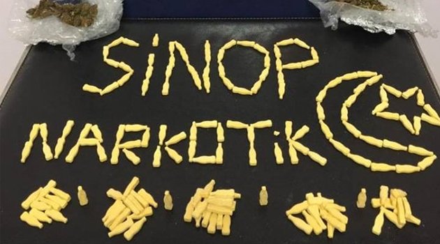 Sinop'ta uyuşturucu operasyonu !