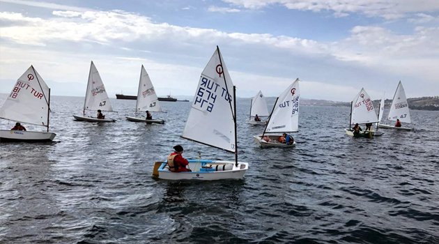 Sinop'ta yelken yarışları yapıldı