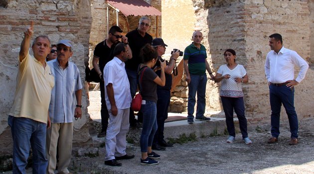 Sinop'taki Balatlar Kilisesi kazı çalışmaları
