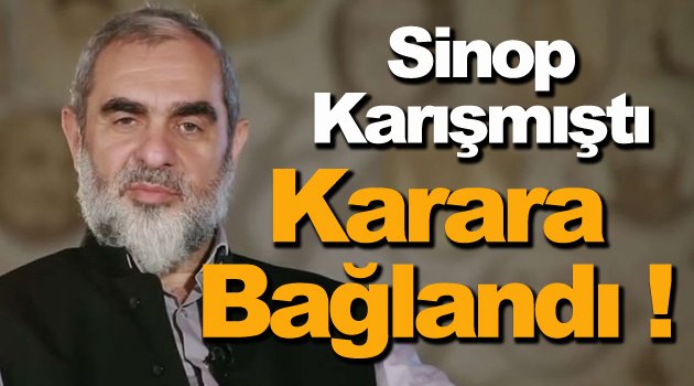 Sinop'taki Nurettin Yıldız olayları davasında karar