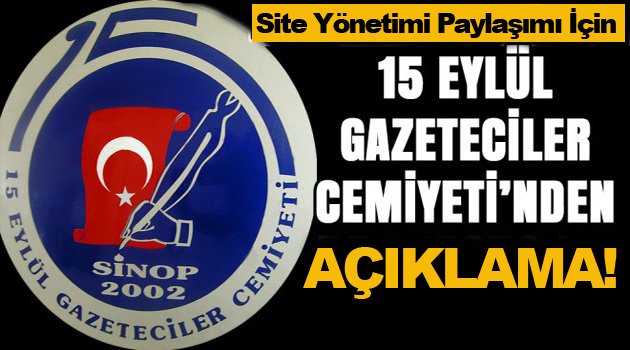 Site yönetiminin paylaşımına Cemiyetten tepki!