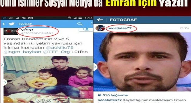 SOSYAL MEDYA EMRAH İÇİN YAZDI !!!