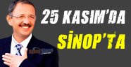 25 Kasım'da Sinop'a Geliyor