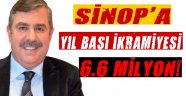 Sinop'a Yılbaşı İkramiyesi!