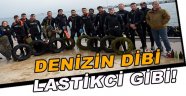 Sinop'ta deniz dibi temizliği