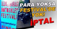 Motosiklet Festivali İptal edildi
