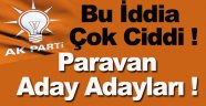 AK Parti'de Paravan Aday Adayı İddiası