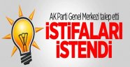 AK Parti İl Yönetimi İstifa Etti