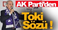 AK Parti'den Sinoplulara Toki Sözü