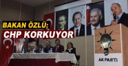 Bakan Özlü Sinop'tan CHP'ye Yüklendi! 'Korkuyorlar'