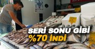 Balık fiyatları %70 düştü