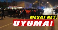 Sinop’tan Net Mesaj; UYUMA!