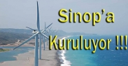 Sinop'a Rüzgar Santrali Kuruluyor
