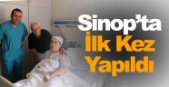 Sinop'ta ilk kez rahim kanseri ameliyatı yapıldı