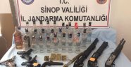 Sinop'ta suç örgütü operasyonu
