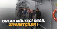  TCG Turgut Reis gemisi Sinop'a demirledi