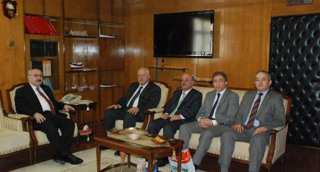 Tarsim den Vali Köşger'e Ziyaret