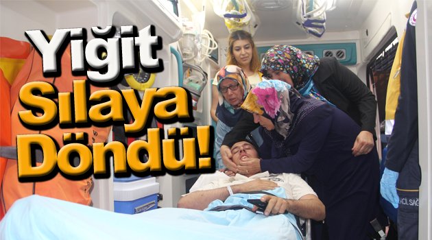 Terör saldırısında yaralanan asker memleketi Sinop'a getirildi