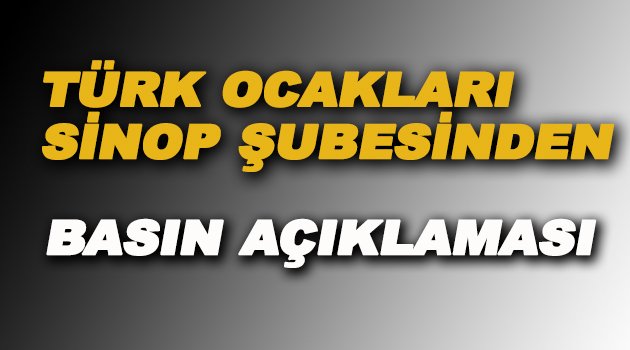 Türk Ocaklarından 15 Temmuz ile ilgili basın açıklaması