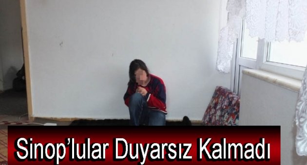 TÜRKİYE DİYANET VAKFI SİNOP ŞUBESİNDEN İHTİYAÇ SAHİBİ MÜLTECİLERE YARDIM ELİ