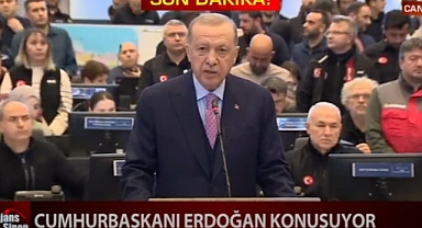CUMHURBAŞKANI ERDOĞAN KONUŞUYOR