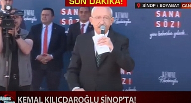 KEMAL KILIÇDAROĞLU SİNOP'TA