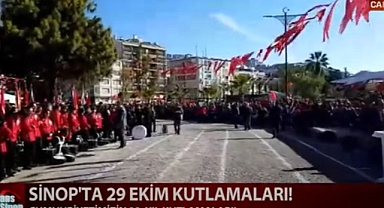 SİNOP'TA 29 EKİM KUTLAMALARI!